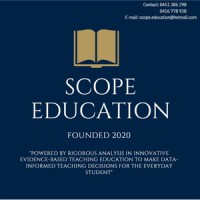 SCOPE Education logo, SCOPE Education contact details