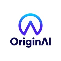 OriginAI logo, OriginAI contact details