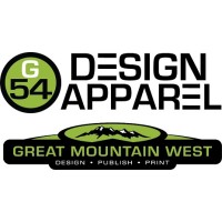 Great Mountain West / G54 Design Apparel logo, Great Mountain West / G54 Design Apparel contact details