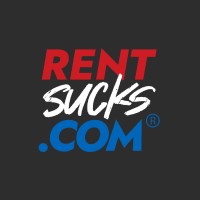 RentSucks.com logo, RentSucks.com contact details