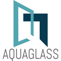 AquaGlass logo, AquaGlass contact details