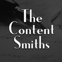 The Content Smiths logo, The Content Smiths contact details