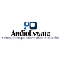 AudioEvents logo, AudioEvents contact details