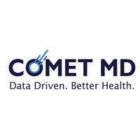 CometMD logo, CometMD contact details