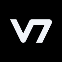 V7 logo, V7 contact details