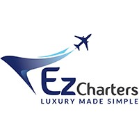 EzCharters logo, EzCharters contact details