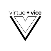 virtue + vice logo, virtue + vice contact details