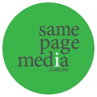 Same Page Media logo, Same Page Media contact details