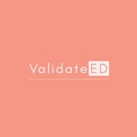 ValidateED logo, ValidateED contact details