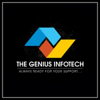 The Genius Infotech logo, The Genius Infotech contact details