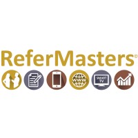 ReferMasters logo, ReferMasters contact details