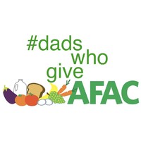 #dadswhogiveAFAC logo, #dadswhogiveAFAC contact details