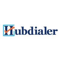 HubDialer logo, HubDialer contact details