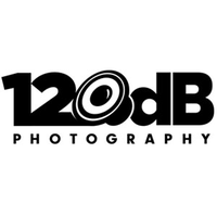 120dB Photography logo, 120dB Photography contact details