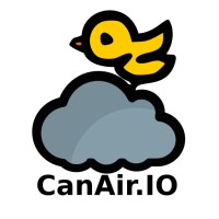 CanAirIO logo, CanAirIO contact details