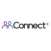 CONNECT PLUS + logo, CONNECT PLUS + contact details