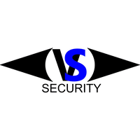 VS Security logo, VS Security contact details