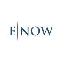 E.Now logo, E.Now contact details