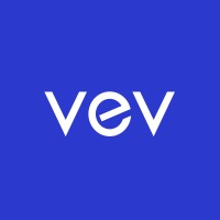 vev logo, vev contact details