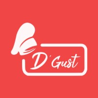 D'Gust logo, D'Gust contact details