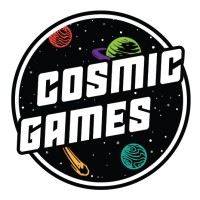 Cosmic Games logo, Cosmic Games contact details