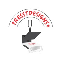 PressTDesigns logo, PressTDesigns contact details