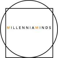 MillenniaMinds logo, MillenniaMinds contact details