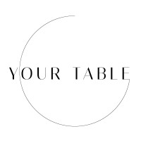 Your Table logo, Your Table contact details