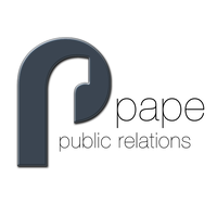 Pape PR logo, Pape PR contact details