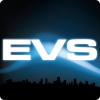 EVS logo, EVS contact details