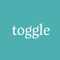 Toggle Creative logo, Toggle Creative contact details