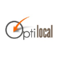 OptiLocal logo, OptiLocal contact details