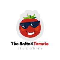 The Salted Tomato logo, The Salted Tomato contact details