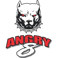 Angry 8 logo, Angry 8 contact details