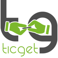 TicGET logo, TicGET contact details