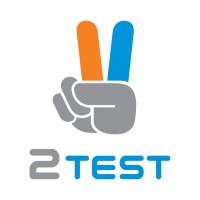 2TEST logo, 2TEST contact details