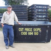 Cut Price Skips logo, Cut Price Skips contact details