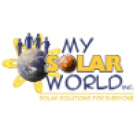 My Solar World logo, My Solar World contact details