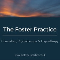 The Foster Practice logo, The Foster Practice contact details