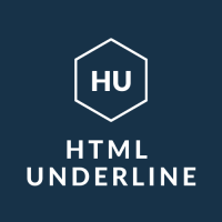 HTML UNDERLINE logo, HTML UNDERLINE contact details