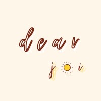 dear.joi logo, dear.joi contact details