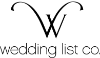 Wedding List Co logo, Wedding List Co contact details