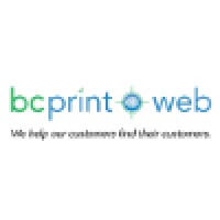 BC Print and Web logo, BC Print and Web contact details