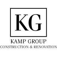 The Kamp Group logo, The Kamp Group contact details