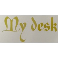 My desk logo, My desk contact details