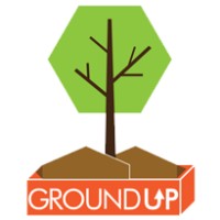 Ground up: brand strategy logo, Ground up: brand strategy contact details