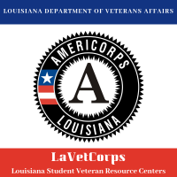 LAVetCorps logo, LAVetCorps contact details