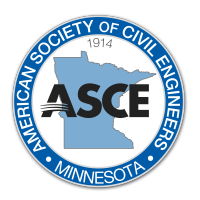 ASCE MN Section logo, ASCE MN Section contact details