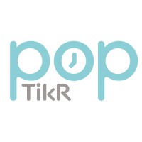 POP TikR logo, POP TikR contact details