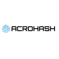 AcroHash logo, AcroHash contact details